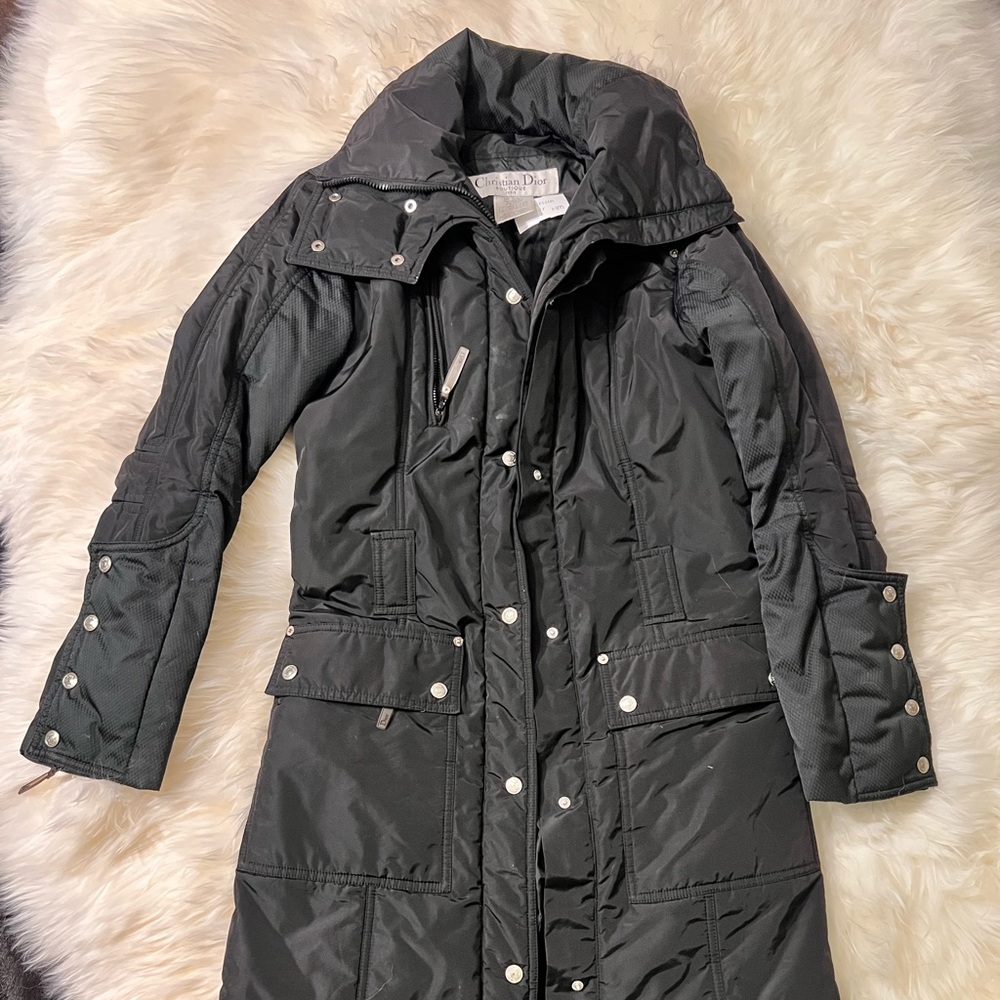 Christian Dior Black Quilted Jacket